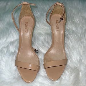 Schutz nude heels